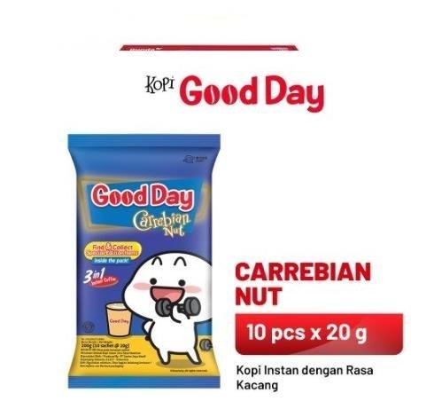 GOOD DAY CARREBIAN NUT 10S PCK 20GR