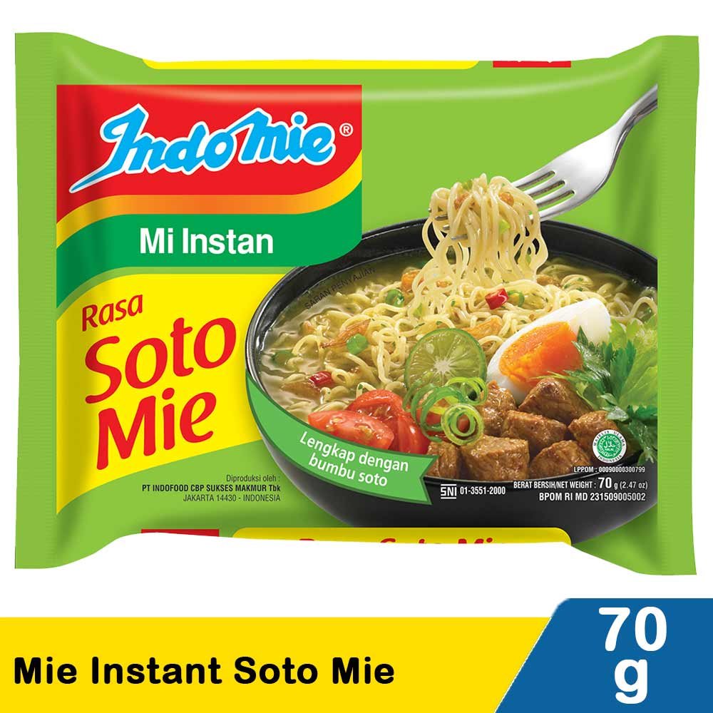 INDOMIE SOTO MIE 70GR