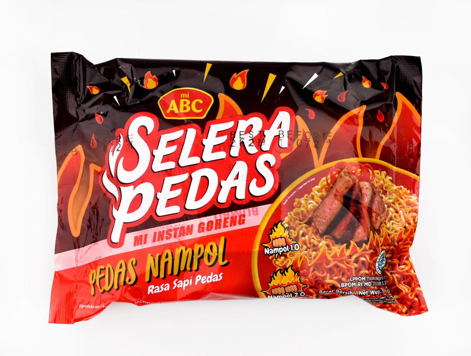 ABC MIE GORENG SP PEDAS NAMPOL AYAM 80GR