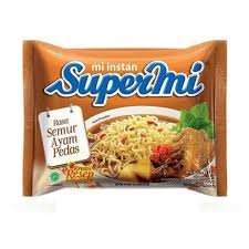 SUPERMI SEMUR AYAM PEDAS 70GR