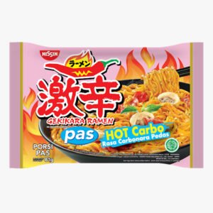 NISSIN RAMEN GEKIKARA HOT CARBO 81GR