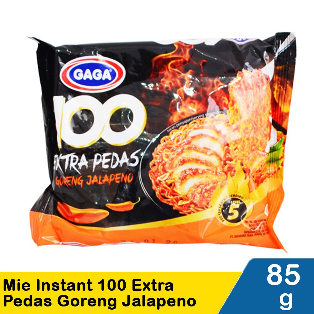 GAGA 100 GORENG JALAPENO 85G