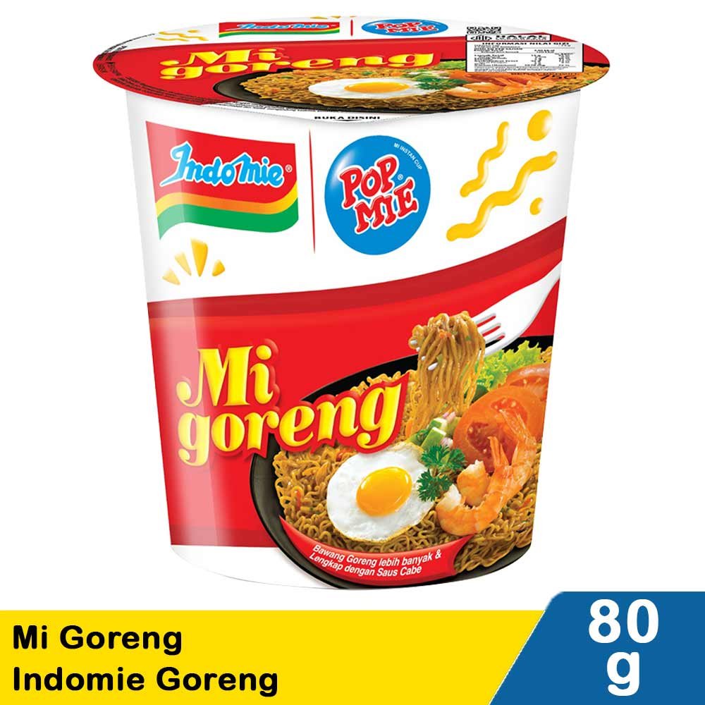 POP MIE INDOME GORENG 80GR