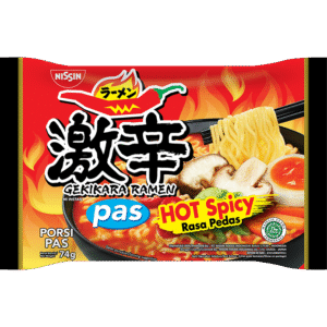 NISSIN GEKIKARA RAMEN PAS HOT SPICY 74GR