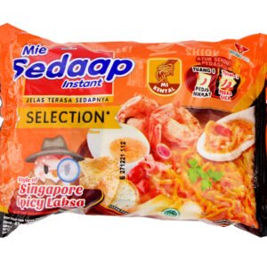MIE SEDAP LAKSA SINGAPORE SPICY 83GR