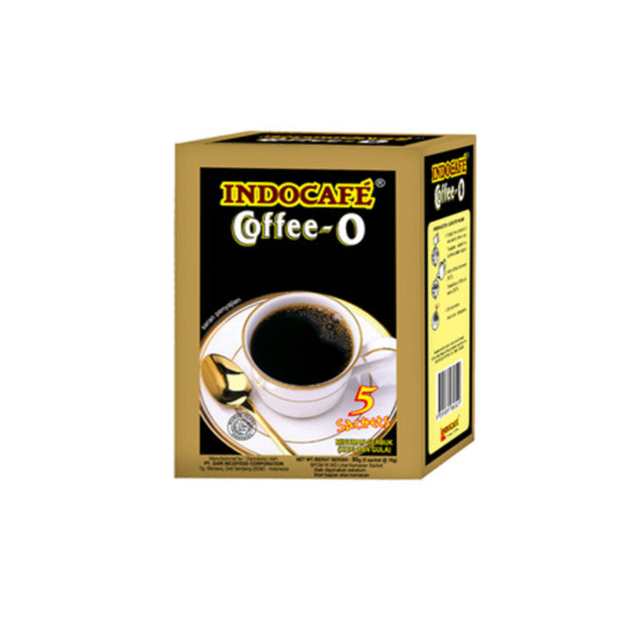 INDOCAFE COFFEE O 5'S X18GR