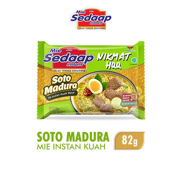 MIE SEDAP SOTO MADURA 82GR