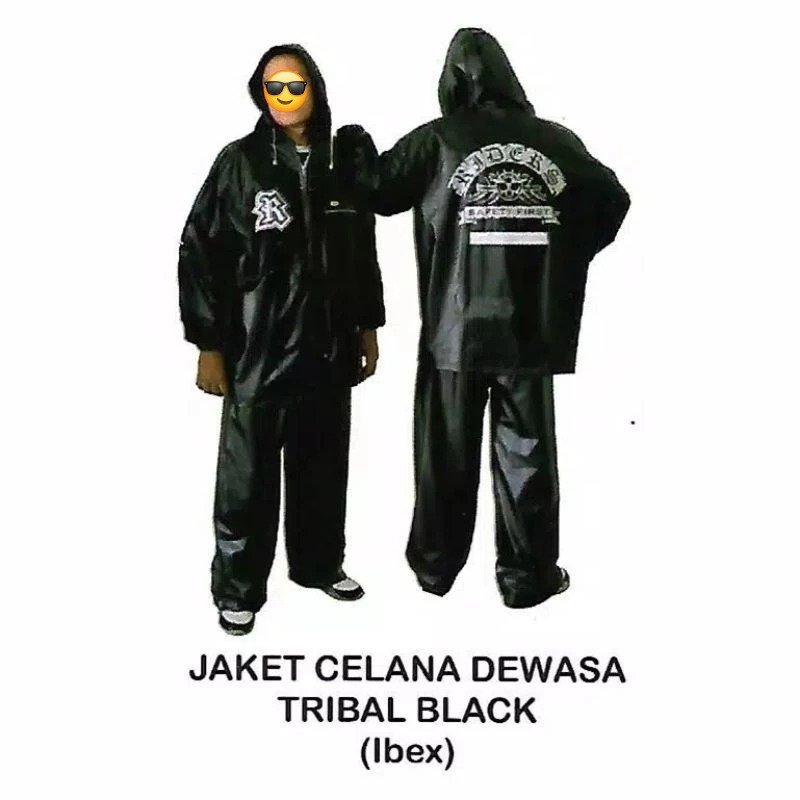 JAS HUJAN IBEX STELAN JAKET CELANA STELAN