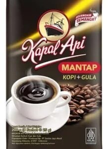 KAPAL API KOPI+GULA MANTAP 8'SX24G