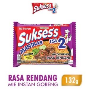 MIE SUKSES GORENG RENDANG 132GR