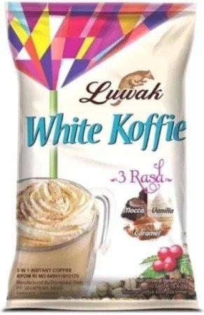 LUWAK WHITE KOFFiE 3 RASA BAG S 10'S 20GR