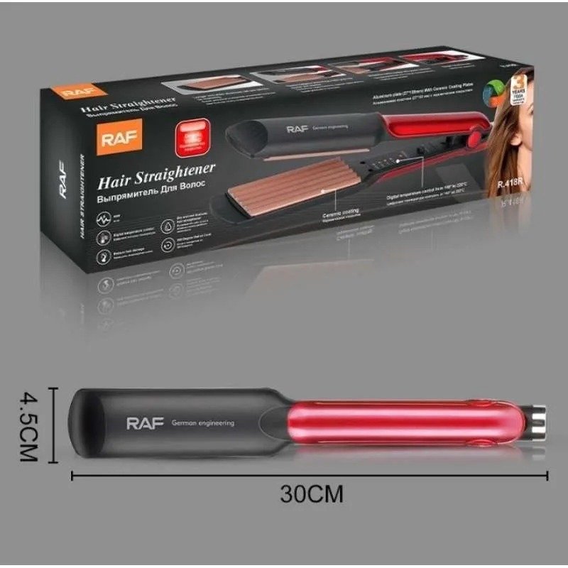 HAIR STRAIGHTENER RAF R-418