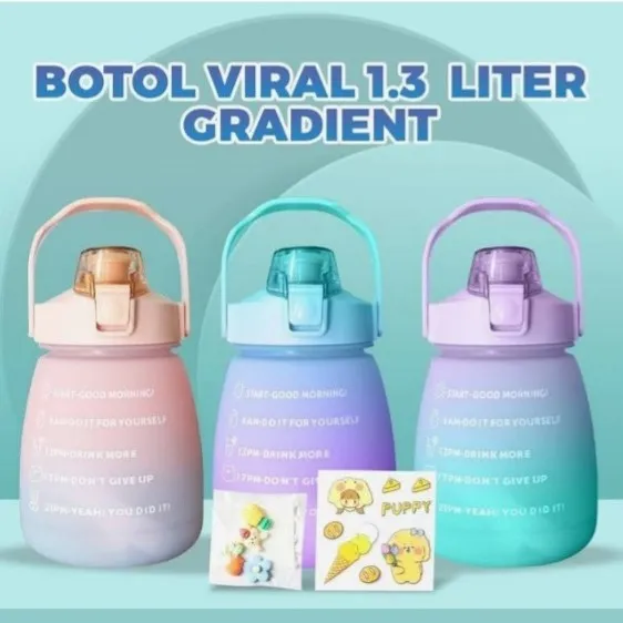 BOTOL AIR PENDEK 1.3LT