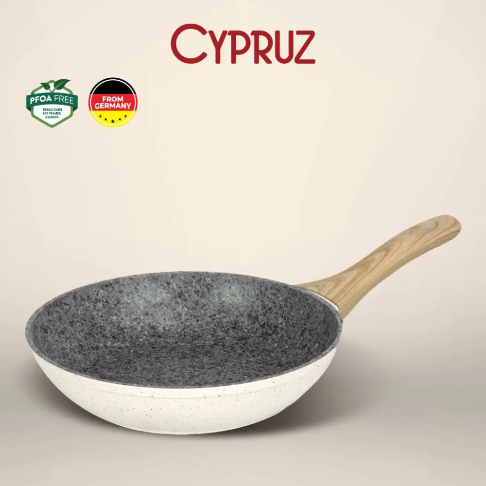 FRYPAN CYPRUZ WHITE GRANITE 20CM