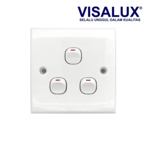 SAKLAR PVC 3G 1W 250V 10A E3031 2A VISALUX