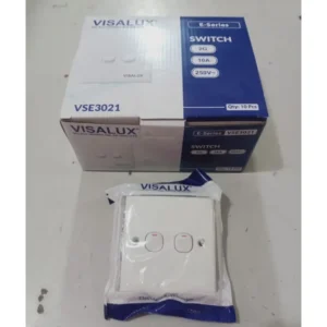 SAKLAR PVC 2G 10A E3021/2A VISALUX