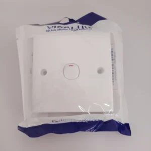 SAKLAR PVC 1G 10A E3011/2A VISALUX