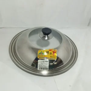 TUTUP KUALI SS KACA 32CM