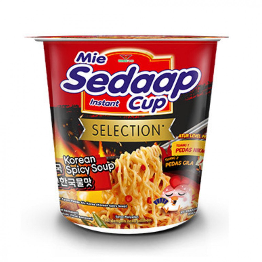 MIE SEDAP CUP KOREAN SPICY SOUP 75GR