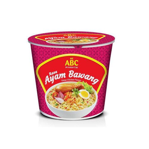MIE ABC CUP AYAM BAWANG 65GR
