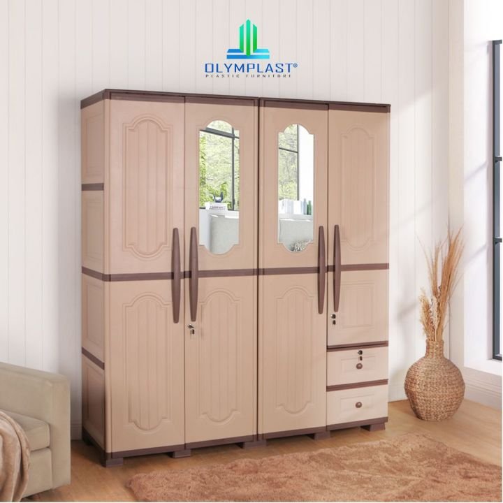 LEMARI 4 PINTU OLYMPLAST OTC
