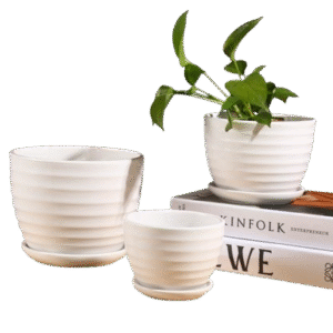 POT BUNGA KERAMIK SET HY1018 PTH 3PCS