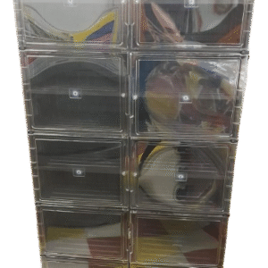 LEMARI SERBAGUNA JEKO TRANSPARAN 5 TINGKAT