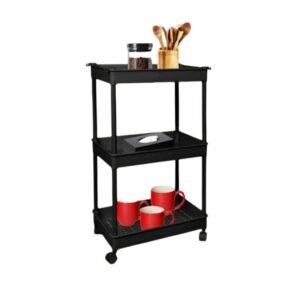 RAK TROLY MINI KANZAI HITAM S3