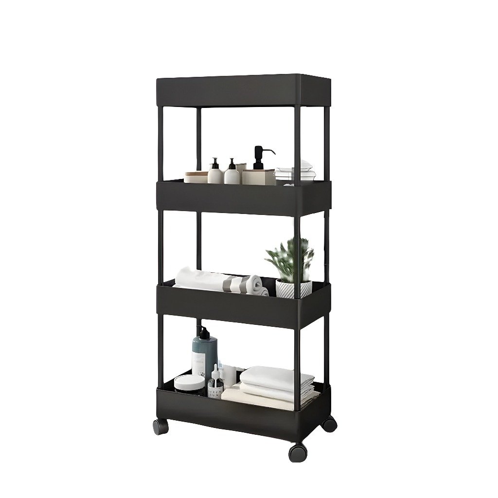 RAK TROLY MINI KANZAI HITAM S4