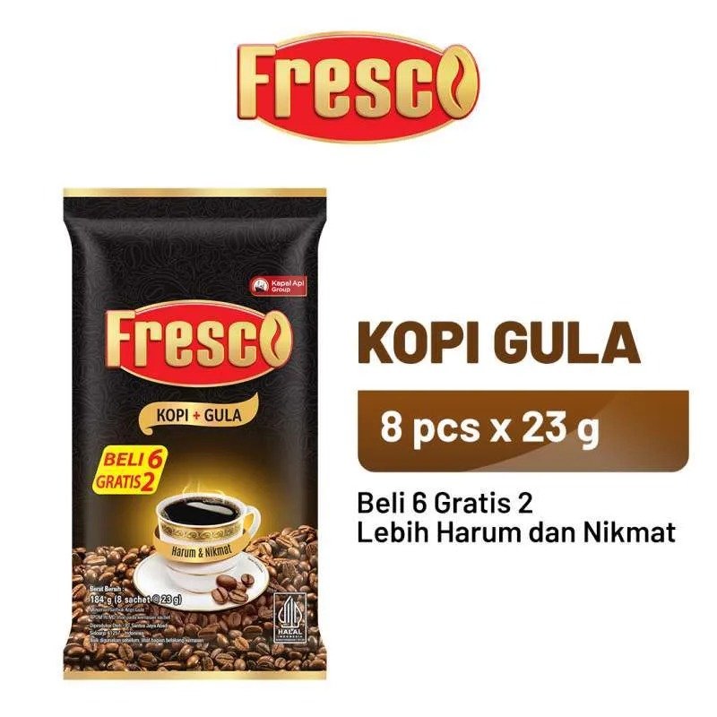 FRESCO GULA + KOPI 8S PCK 23GR