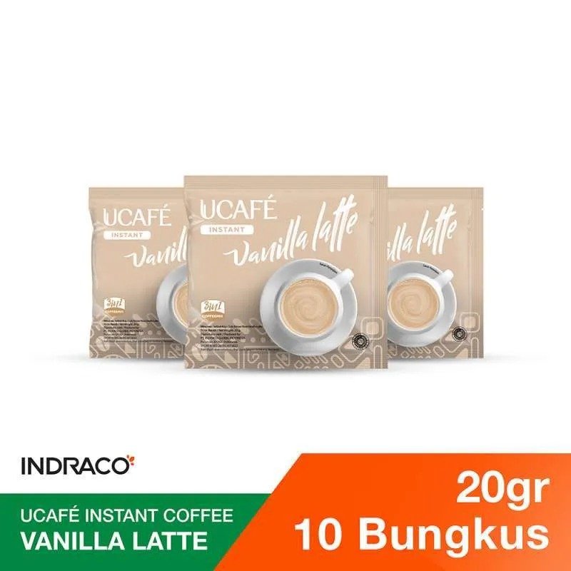 UCAFE VANILLA LATTE BAG 10'SX20GR