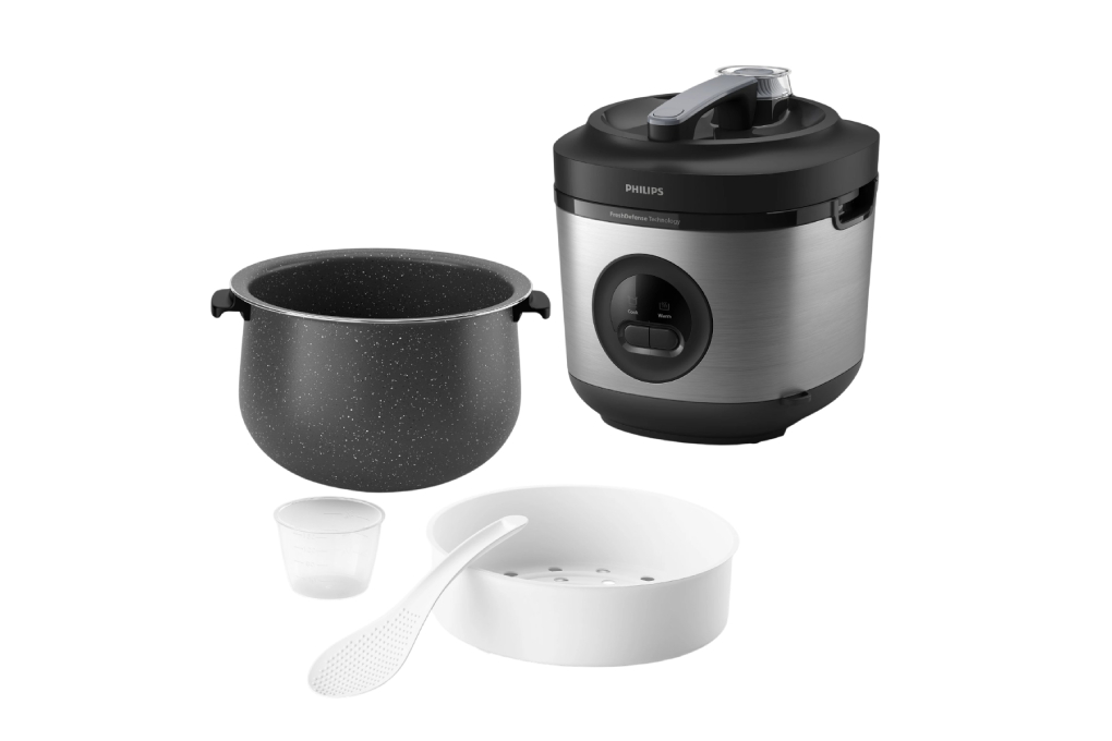 RICE COOKER 1.8L HD3211/31-SILVER - Gambar 2