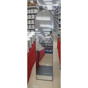 CERMIN OVAL FRAME ALM+KAKI 36X146CM CMRA36146G/H