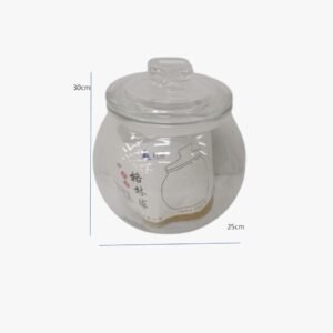 TOPLES  KACA BULAT 10LT