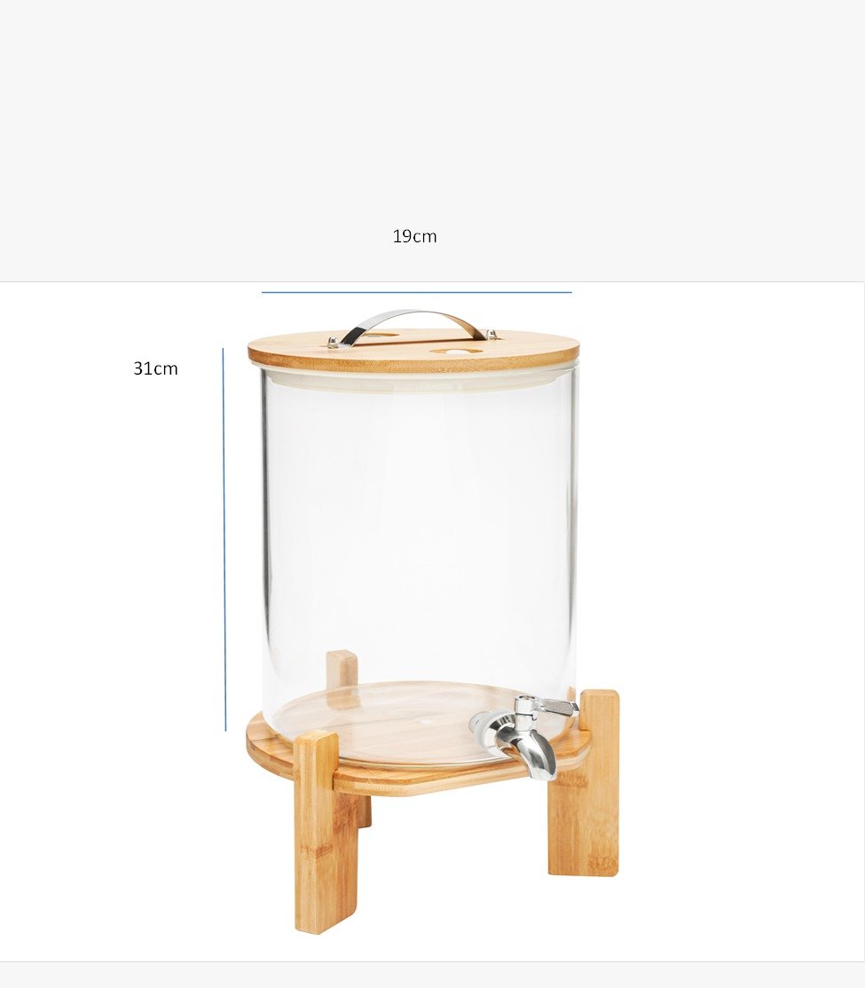 DISPENSER JUS+KRAN 5LT GAOPENG KECIL 37A